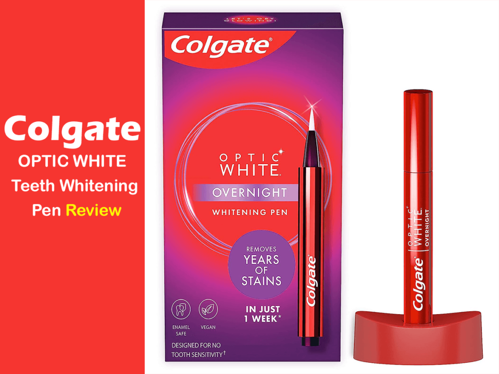 Colgate Optic White Overnight Teeth Whitening Pen Review: Radiant Smile ...