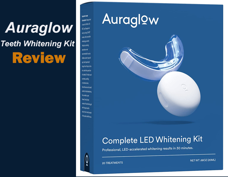 Auraglow Teeth Whitening Kit Review :Teeth Whitening Solution