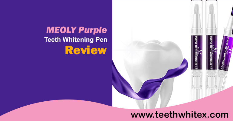 MEOLY Purple Teeth White Pen Review: The Secret to Whiter Teeth Expose