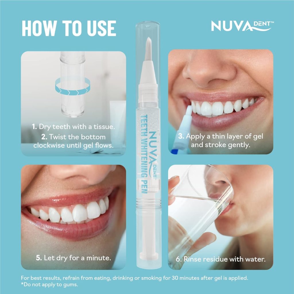 NuvaDent Sensitive Teeth Whitening Pen Review