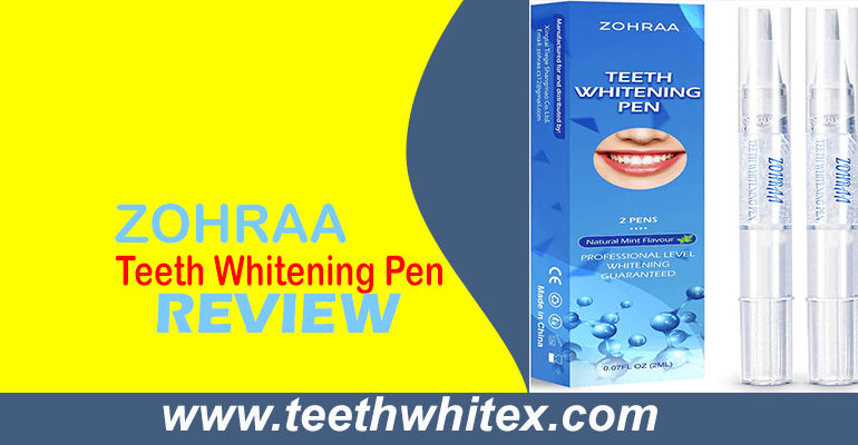 ZOHRAA Teeth Whitening Pen Review: The Science of a Radiant Smile