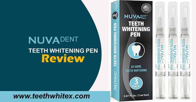 NuvaDent Sensitive Teeth Whitening Pen Review – Gentle & Effective