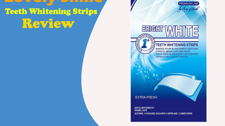 Lovely Smile Premium Line Teeth Whitening Strips Review:  Key to a Brighter Smile